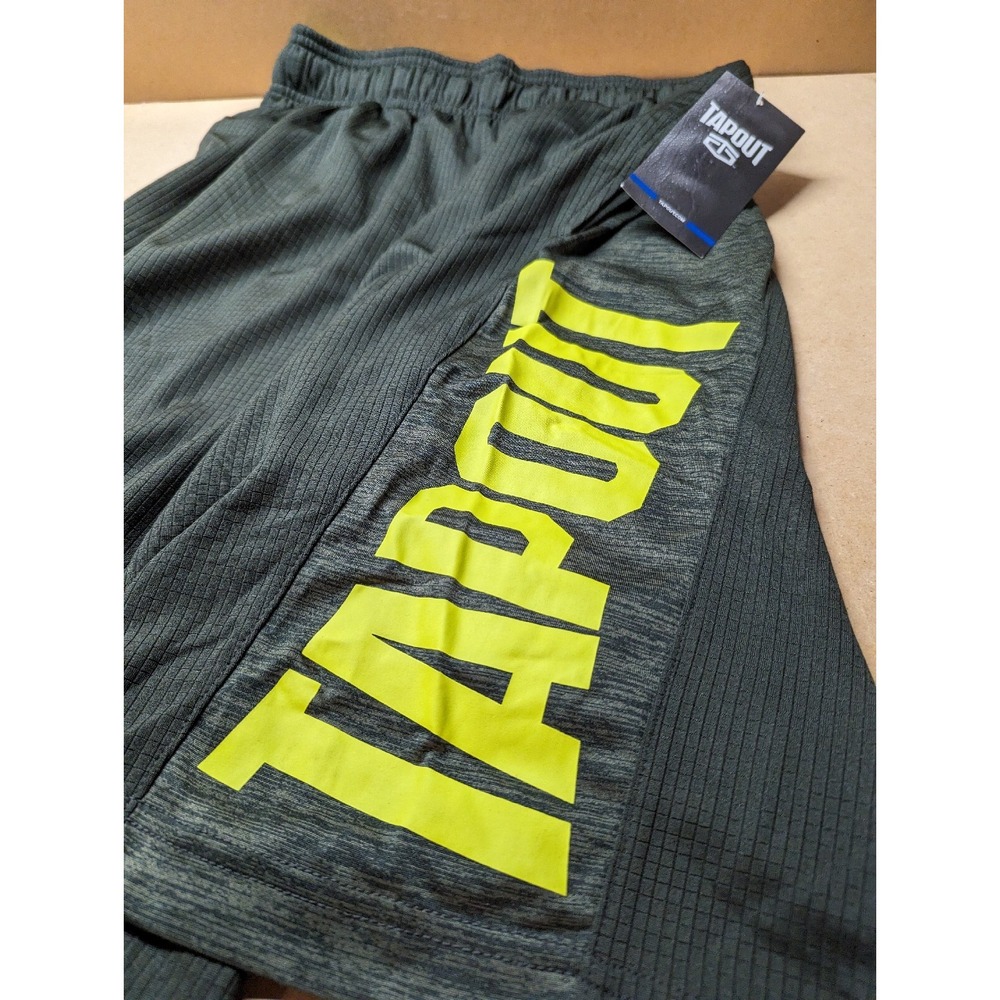 MMA Tapout Shorts Court King Short Rosin MMA mixed Martial Arts Wrestling Small.